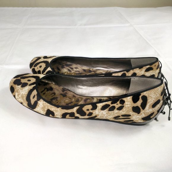 Sam Edelman Joya Leopard Print Flat Shoes Size 8M - Picture 5 of 12